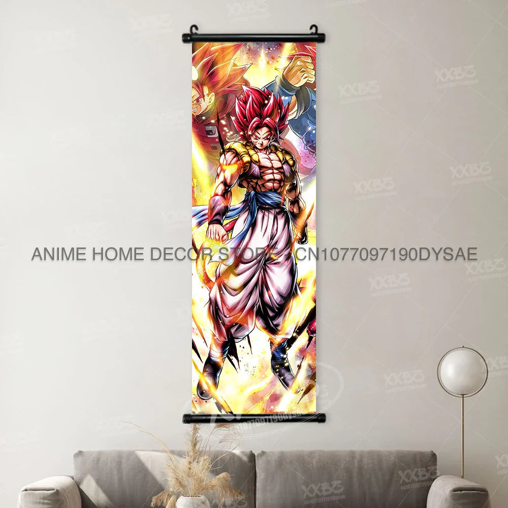 Dragon Ball Posters: Goku & Vegeta Anime Wall Scrolls