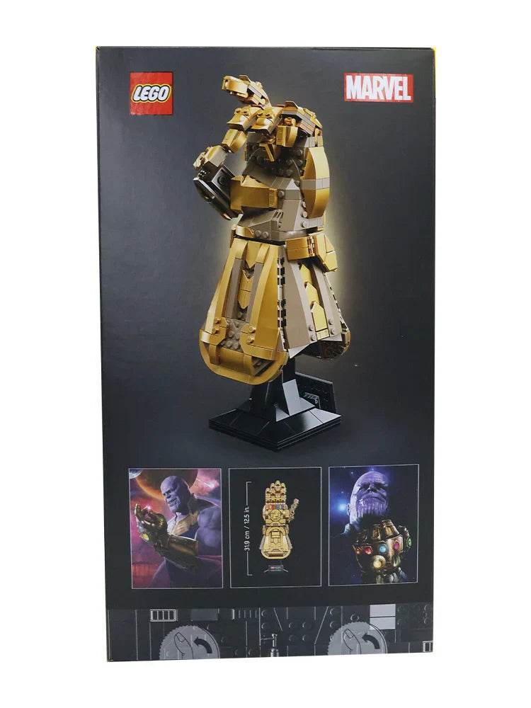 LEGO 76191 Marvel Infinity Gauntlet Collectible Building Kit; Thanos Right Hand Gauntlet Model with Infinity Stones (590 Pieces) - LEGO76191