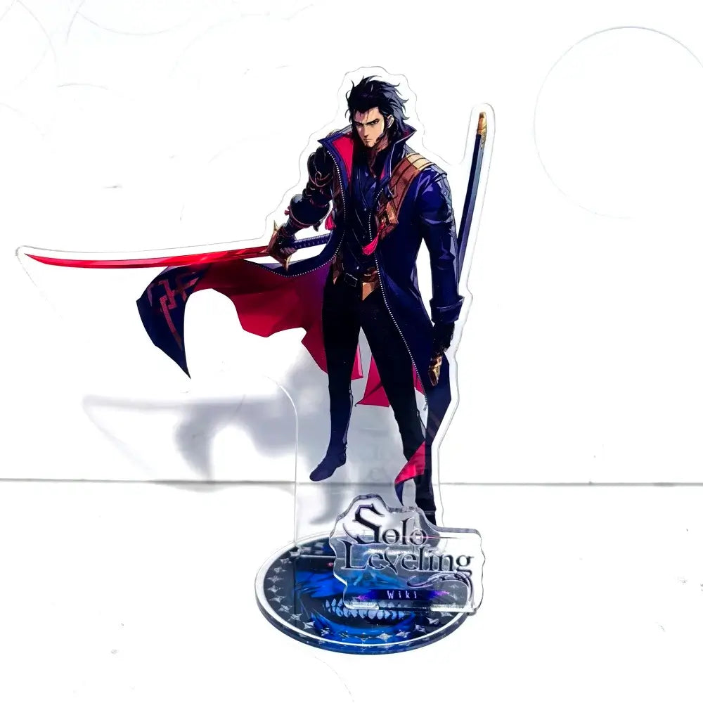 Solo Leveling Acrylic Stand: Sung Jin Woo 15cm Desk Figure