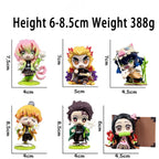 Demon Slayer Blind Box: 12pcs Tanjiro Nezuko Anime Figures