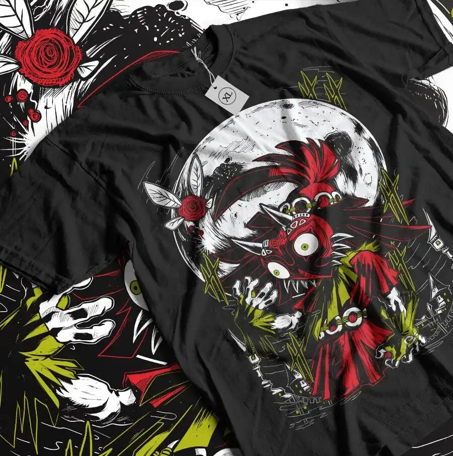 Majora's Mask T-shirt: Legend of Zelda Y2K Graphic Tee