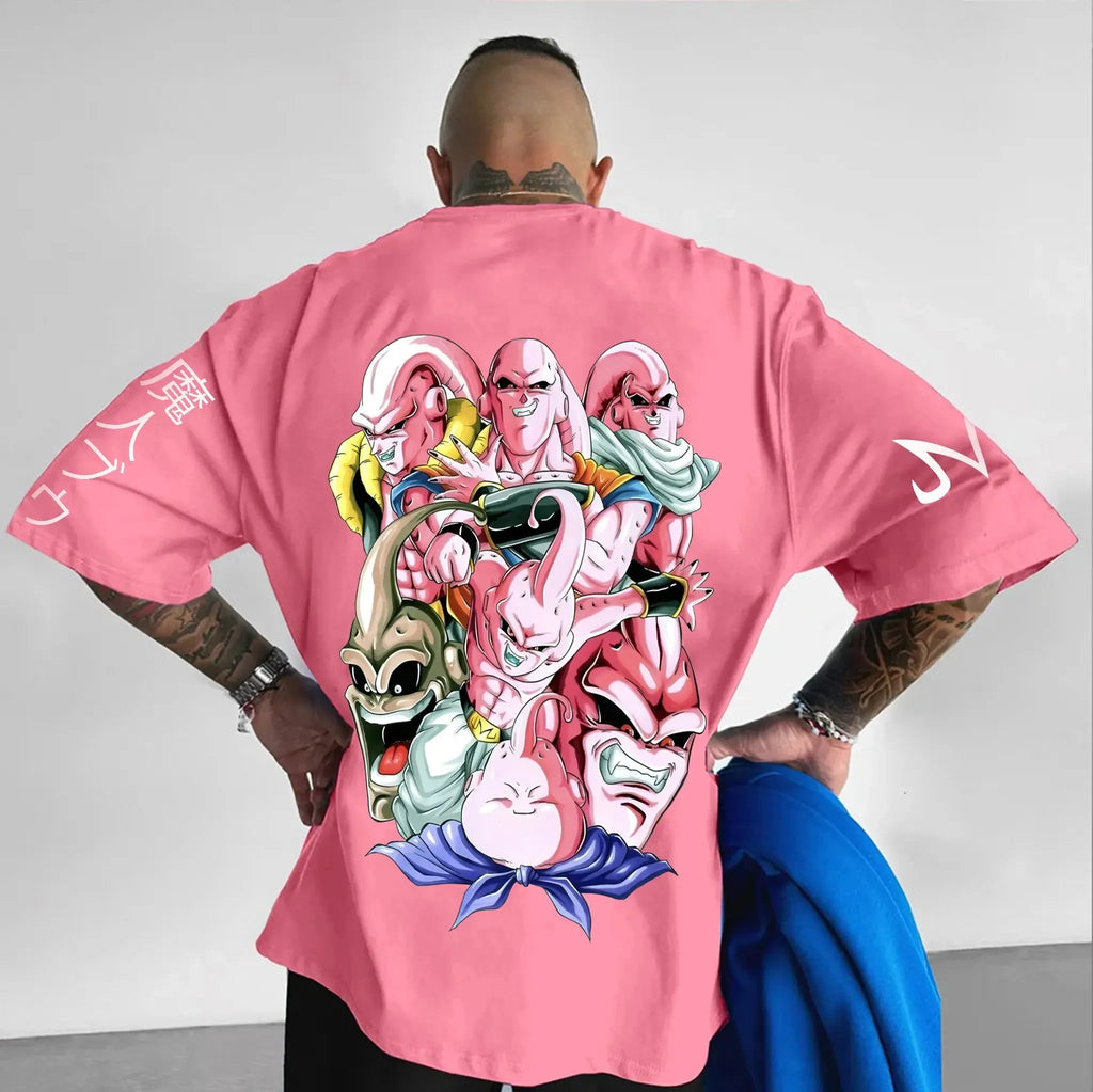 Dragon Ball Son Goku Oversized Retro Graphic T-Shirt 2026