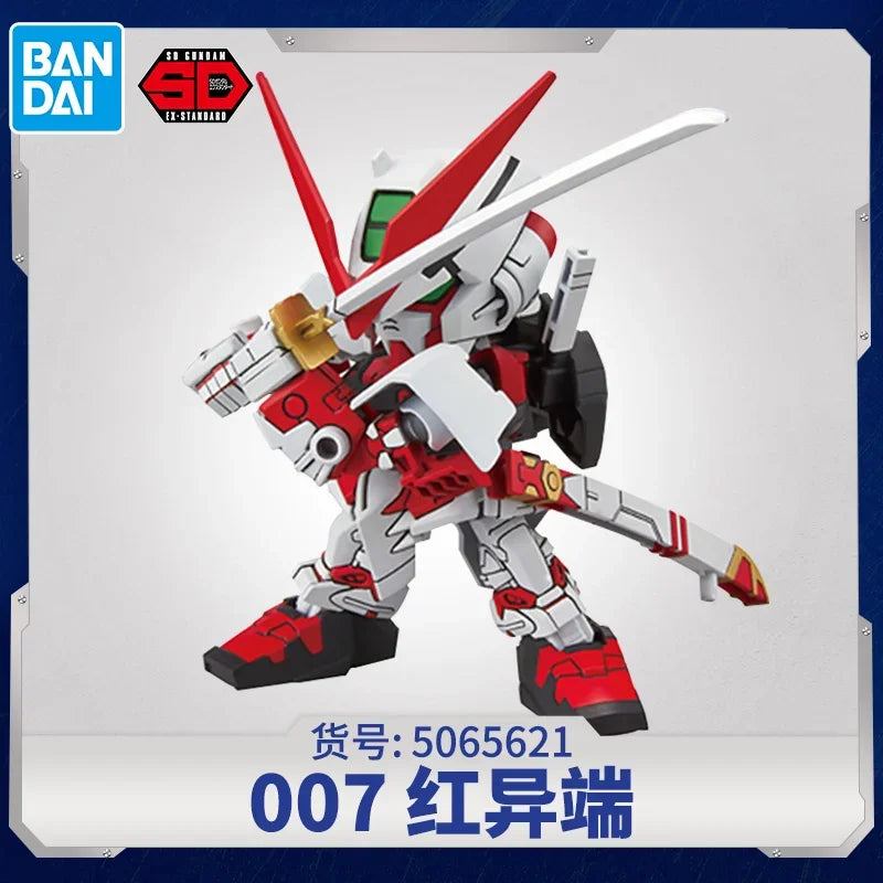 Bandai Model GUNDAM Action Figure SDEX Series Model Kit RX-78-2 Aile Strike Exia 00 Unicorn Astray Red Frame Barbatos Gundam