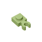 Gobrick GDS-814 PLATE 1X1 W. HOLDER | Building Block for DIY Creations