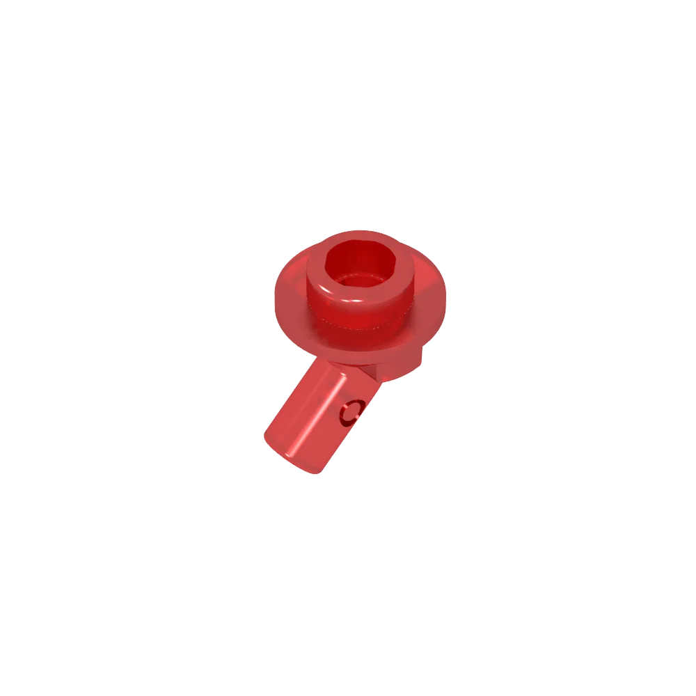 Gobricks GDS-2192 Bar, Angled with Stud on End | Compatible with Lego 65578 Technical Building Block