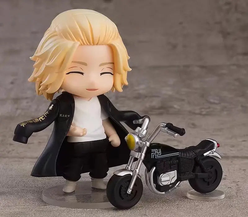 Tokyo Revengers Manjiro Sano Mikey, Ken Ryuguji Draken Anime Chibi Figures, Kawaii Mini Figurines