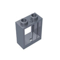 Gobricks GDS-783 Frame 1x2x2 Window | Compatible Building Block for DIY Projects