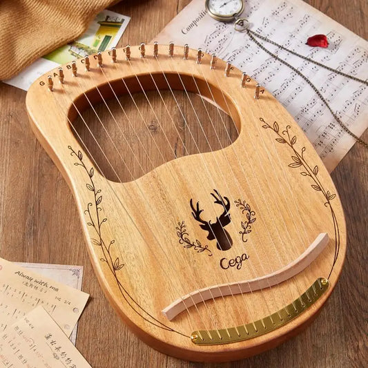 Wooden Lyre +3