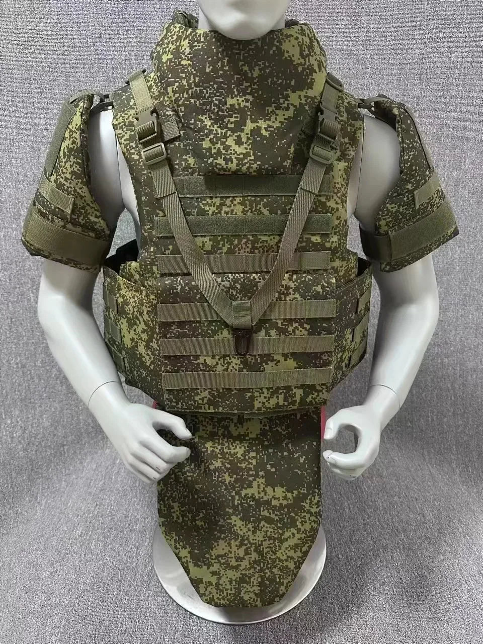 Russian EMR Full-protection Body Armor Digital Camouflage Integrated Tactical Vest