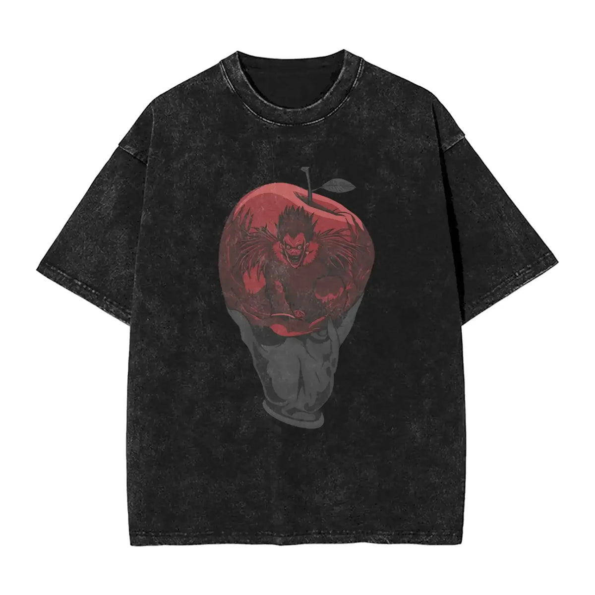 L Lawliet T-Shirt Death Note Vintage Washed Tee