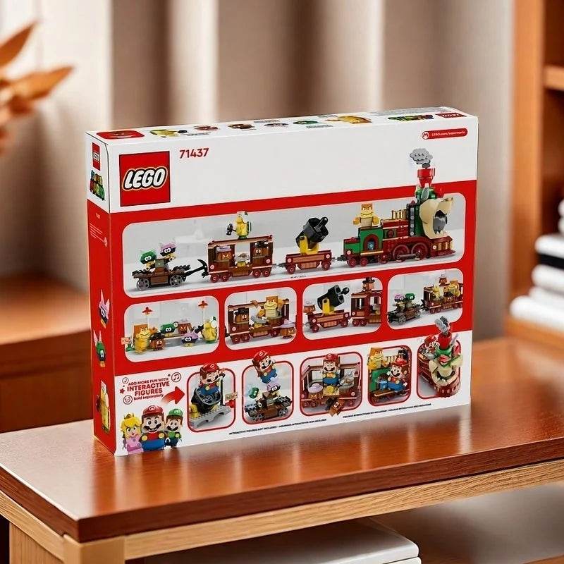 71437 LEGO Super Mario The Bowser Express Train Toy Playse, Mario Toys for Kids,Birthday Gift for Boys - United States