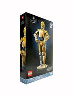 LEGO 75398 Star Wars C-3PO Buildable Droid Figure,Collectible Set,Display Model,Nostalgic Toy Idea for Adults,Fans or Collectors - 75398