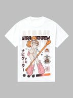 Nami Egghead Island T-Shirt: MINISO Retro Y2K Cotton Tee