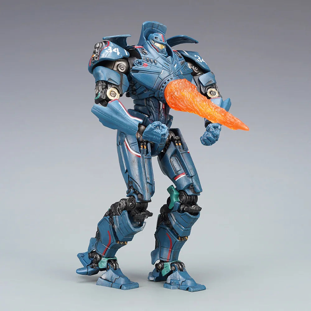 Pacific Rim Deluxe Light Edition Gipsy Danger PVC Action Figure Anime Figure Limited Movable Obsidian Fury Mecha Model Kids Gift