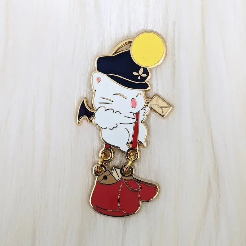 Delivery Moogle || Minion Madness Series || Enamel Pin