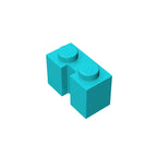 Gobricks GDS-798 Brick 1x2 with Groove | Compatible Building Block for DIY Sets