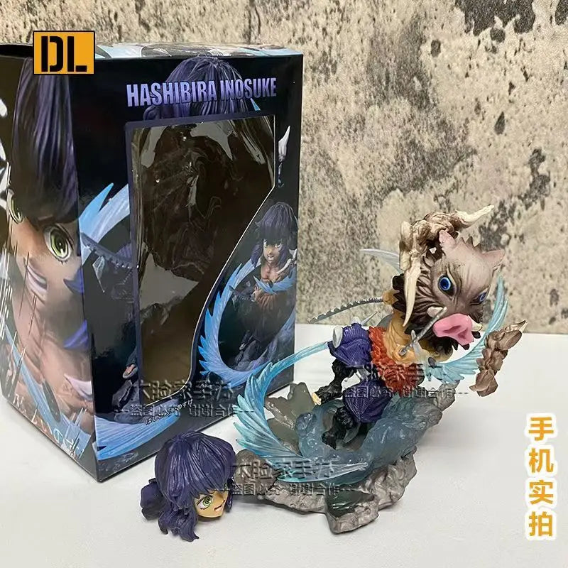 Inosuke Action Figure: G5 Robot Style Demon Slayer Statue