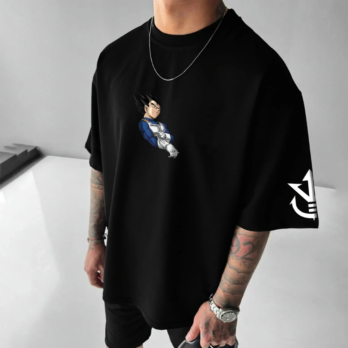 Dragon Ball Vegeta Harajuku Oversized Anime T-Shirt | 2025