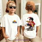 One Piece Kids T-Shirt Luffy | Pure Cotton Summer Tee Boys
