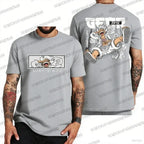 One Piece Luffy T-Shirt: Oversized Cotton Anime Streetwear