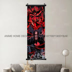 Uzumaki Naruto Posters: Sasuke & Madara Wall Art Scroll