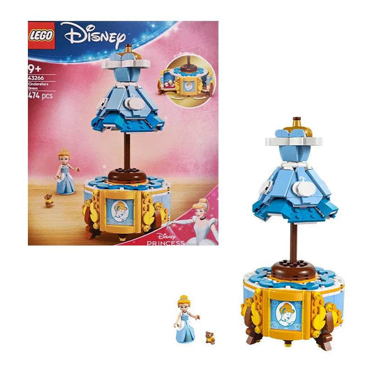 Lego 43266 Cinderella's Elegant Long Dress Disney Series 2025 New Building Toy Building Blocks - Lego 31120