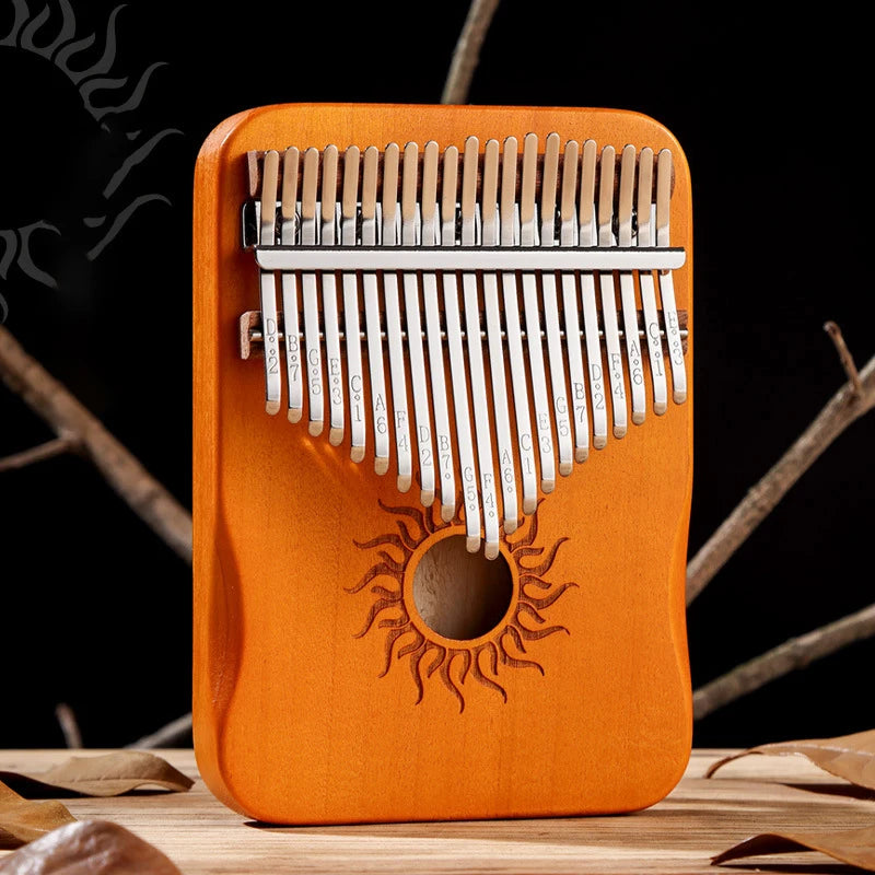 Hluru Kalimba 17 21 Key Kalimba Finger Piano Solid Maple Wood Kalimba Thumb Piano Keyboard Musical Instrument Mbira for Beginner