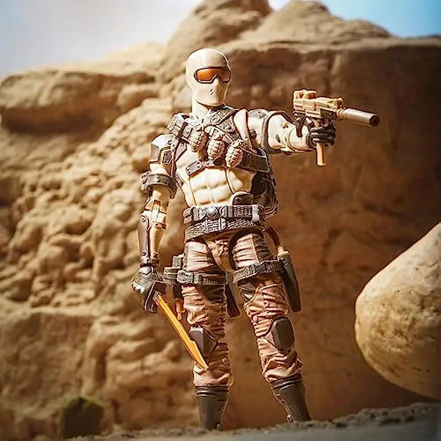 En Stock GI Joe GI JOE Classified Series 92 Desert Commando Snake Eyes MODELO DE figura de acción juguete colección regalo