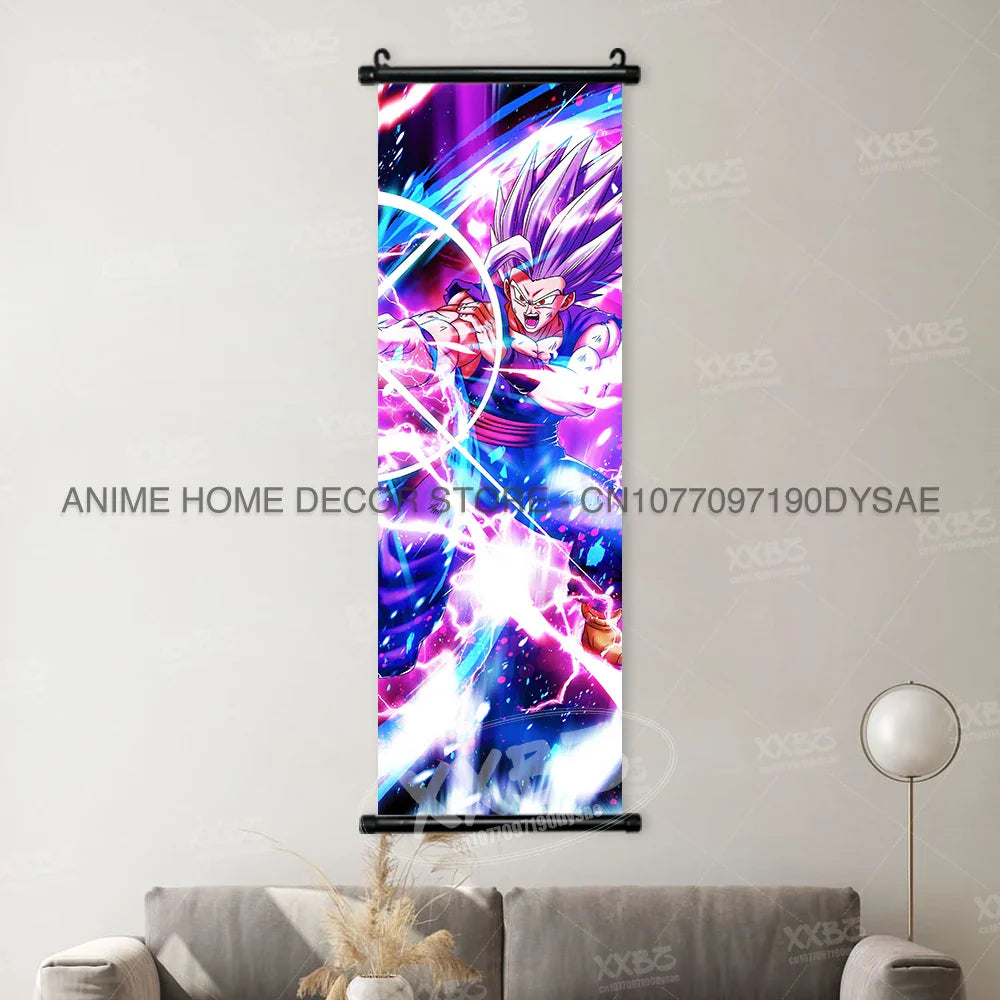 Dragon Ball Posters: Goku & Vegeta Anime Wall Scrolls