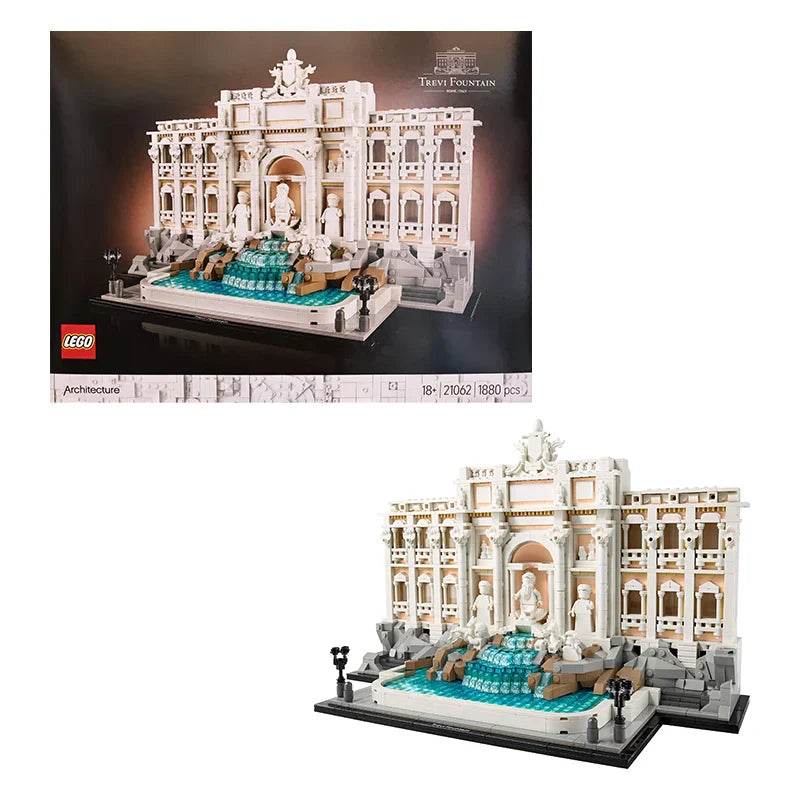 Lego 21062 Roman Wishing Fountain Building Series Retro Building Men's and Women's Building Toys Building Blocks Gifts - Lego 21062