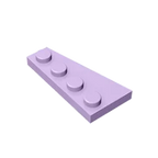 Gobricks GDS-549 Wedge Plate 4 x 2 Right | Building Block for Compatible DIY Sets