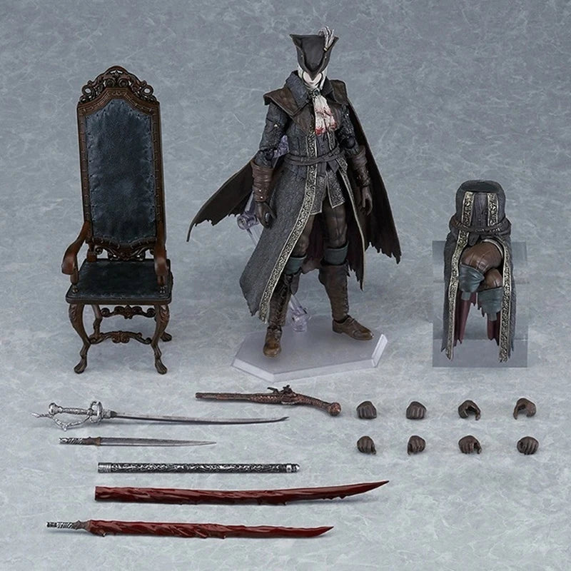 Figma 536 Bloodborne Figures Lady Maria Of The Astral Clocktower Action Figure DX Edition Collection PVC Doll Movable Model Toys