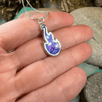 Mystical Celtic Flame Necklace - 18 / Blue