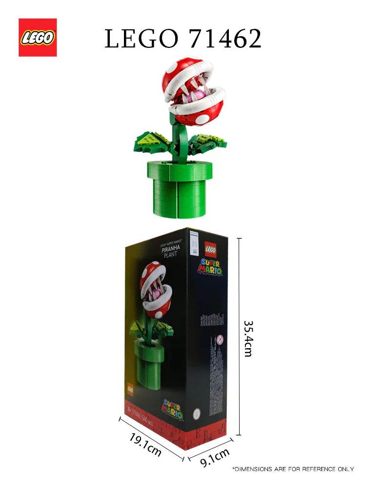 LEGO 71426 Super Mario Piranha Plant, Build and Display Super Mario Brothers Collectible for Adults and Teens - LEGO71426