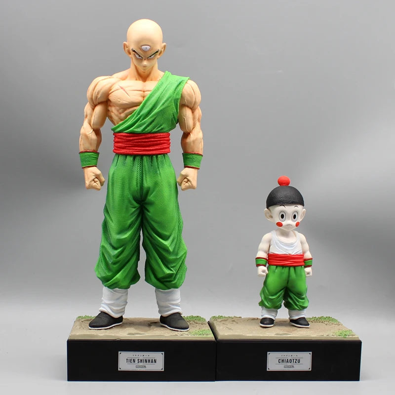 Dragon Ball Tien Shinhan Chaoz Action Figures Pvc 27cm Anime Figure Desktop Decoration Statue Model Doll Toy Christmas For Gifts