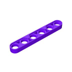 Gobricks GDS-694 Technical Liftarm Thin 1 x 6 | Compatible Building Block Piece
