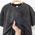 One Piece Luffy Gear 5 Nika Harajuku Washed T-Shirt
