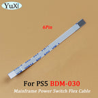 PS5 BDM-030 Replacement Flex Cable Set | Power Switch and Trigger Button Repair Kit