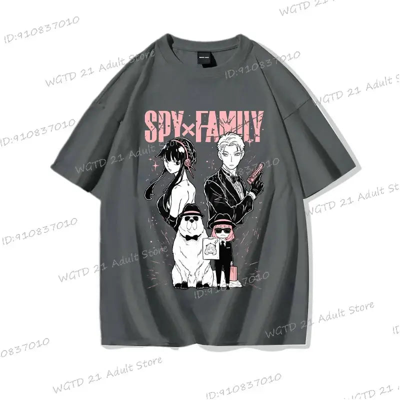 Anya Forger T-shirt: Spy x Family Cute Harajuku Cotton Tee