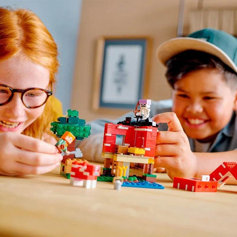 LEGO 21179 Minecraft The Mushroom House Set - LEGO21179