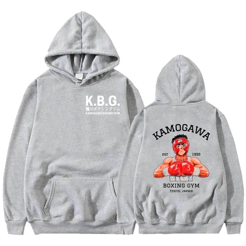 Kamogawa Boxing Gym Champion Hoodie - Gray / S