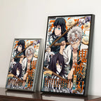 Demon Slayer Good Quality Prints and Posters Waterproof Paper Sticker Coffee House Bar Posters Wall Stickers