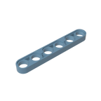 Gobricks GDS-694 Technical Liftarm Thin 1 x 6 | Compatible Building Block Piece