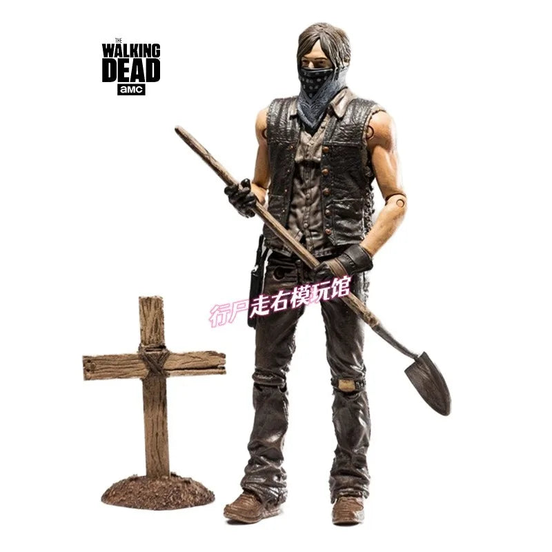 5-inch 1/12 Anime Figure Grave Digger Daryl The Walking Dead Movie Action Figures Collectible Toys