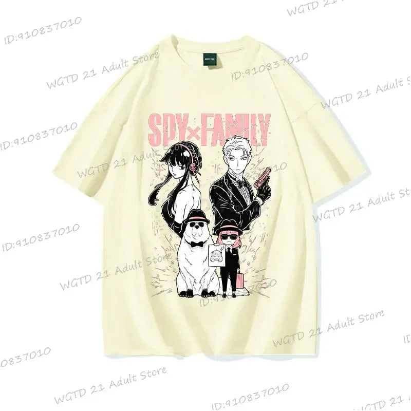 Anya Forger T-shirt: Spy x Family Cute Harajuku Cotton Tee