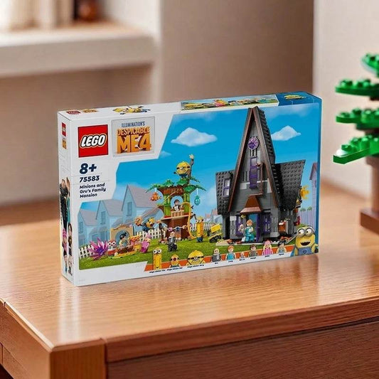 75583 LEGO Minions and Gru's Family Mansion,Fun Despicable Me Toy, Creative Gift for Boys and Girls Aged 8 and Up - United States
