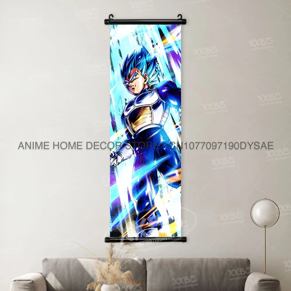 Dragon Ball Posters: Goku & Vegeta Anime Wall Scrolls