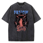 Solo Leveling Vintage T-shirt: Washed Cotton Streetwear