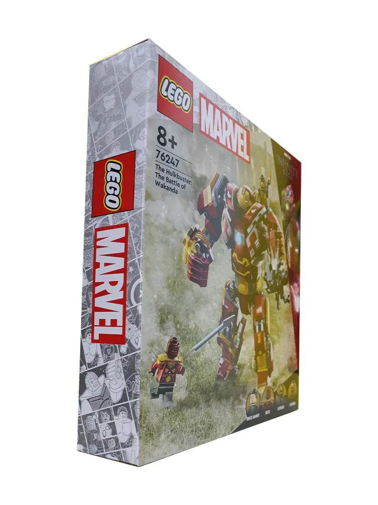 LEGO76247 Marvel The Hulkbuster: The Battle of Wakanda, Action Figure, Buildable Toy with Hulk Bruce Banner Minifigure, Avengers - LEGO76247