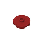 Gobricks GDS-1041 Tile Round 2x2 with Open Stud | Compatible Building Block for DIY Educational Kits